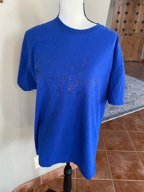 Royal Blue Graphic Tee